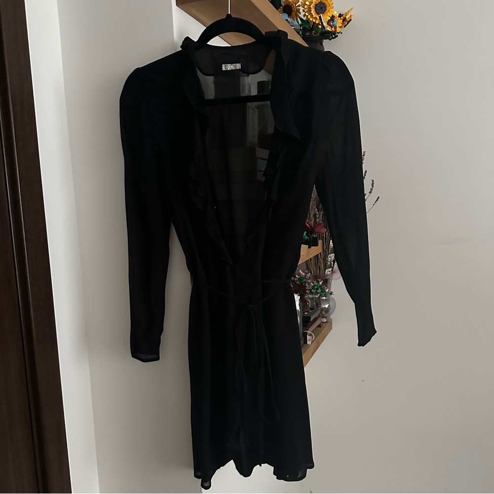 Reformation Wrap Dress